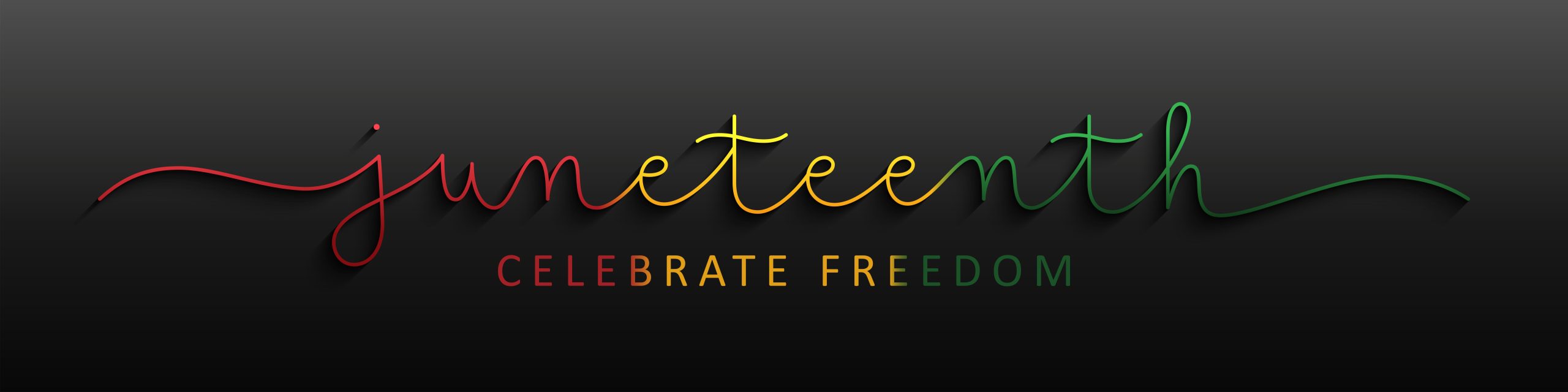 Juneteenth Freedom Day background