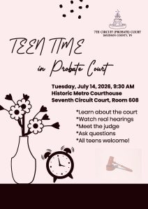 Teen Time in Probate Court
